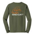 Tucker Sno-Cat® Army Green Long Sleeve T-Shirt